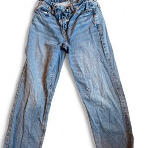 American Eagle Outfitters Light Blue Straight Leg Jeans